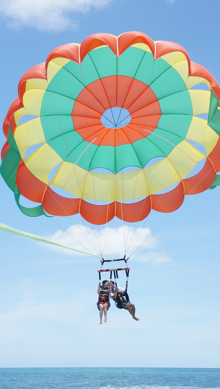 Parasailing Thrills: Soaring High Above the Red Sea with Sea Skills Tour